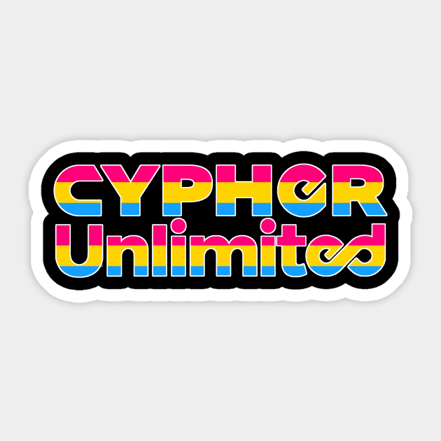 CU Pan Pride Sticker by Cypher Unlimited